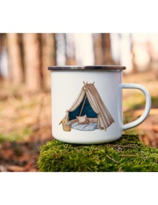 Enamel Camping Mug - Baby  - 350ml