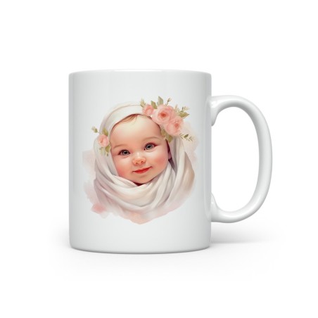 Ceramic Mug - baby eyes - 300ml