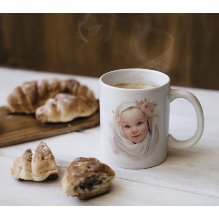 Ceramic Mug - baby eyes - 300ml