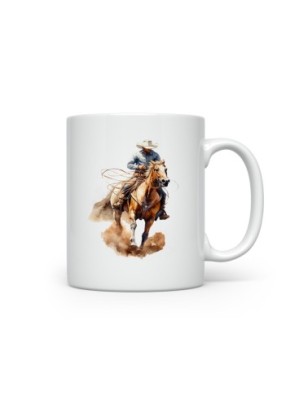 Ceramic Mug - Lasso Cowboy - 300ml