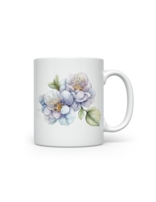 Ceramic Mug - Bee Flower - 300ml