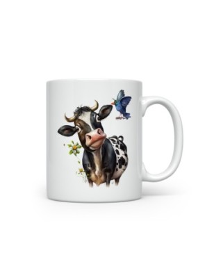 Ceramic Mug - Funny Cow - 300ml