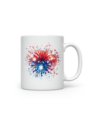 Ceramic Mug - Fireworks - 300ml