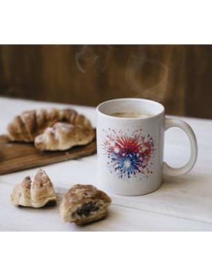 Ceramic Mug - Fireworks - 300ml