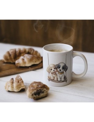 Ceramic Mug - Couple Dog - 300ml
