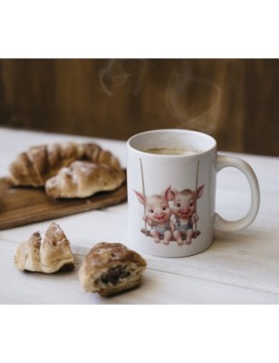 Ceramic Mug - Cute Pig - 300ml