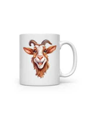 Ceramic Mug - Funny Goat - 300ml