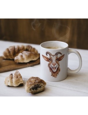 Ceramic Mug - Funny Goat - 300ml