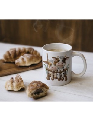 Ceramic Mug - Couple Cow - 300ml