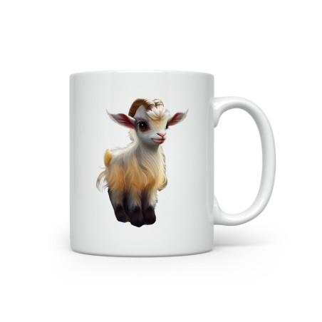 Ceramic Mug - Cute Goat - 300ml