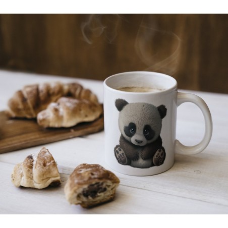 Ceramic Mug - Cute Panda - 300ml