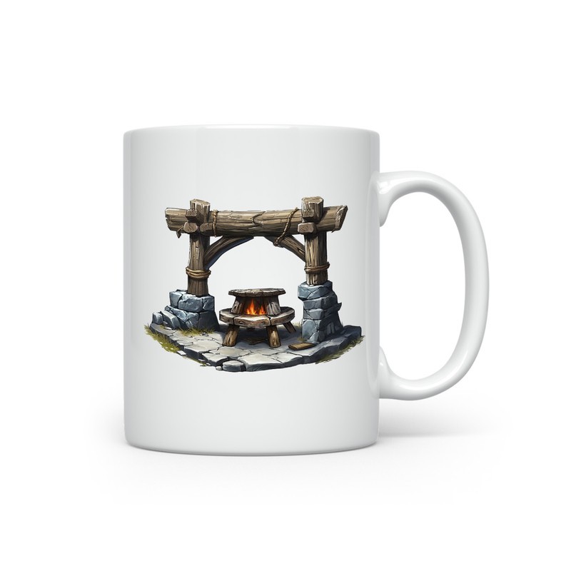 Ceramic Mug - Primitive - 300ml