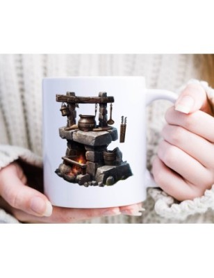 Ceramic Mug - Primitive - 300ml