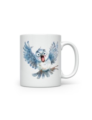 Ceramic Mug - Funny Dove - 300ml