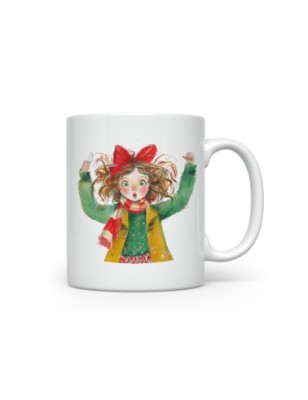 Ceramic Mug - Quirky Girl - 300ml
