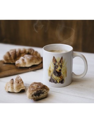Ceramic Mug - Egyptian Dog - 300ml