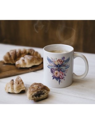 Ceramic Mug - Dragonfly - 300ml