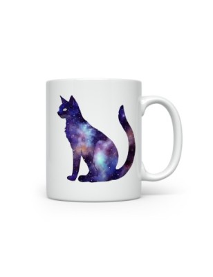 Ceramic Mug - Galaxy Cat - 300ml