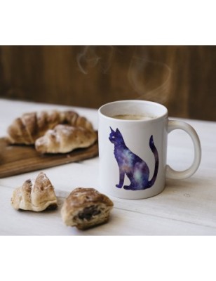 Ceramic Mug - Galaxy Cat - 300ml