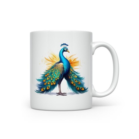 Ceramic Mug - Peacock - 300ml