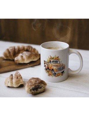 Ceramic Mug - Fall Trucks - 300ml