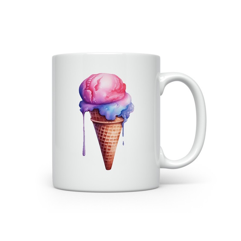 Ceramic Mug - Ice Cream - 300ml