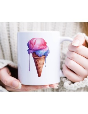Ceramic Mug - Ice Cream - 300ml