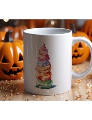 Ceramic Mug - Ice Cream - 300ml