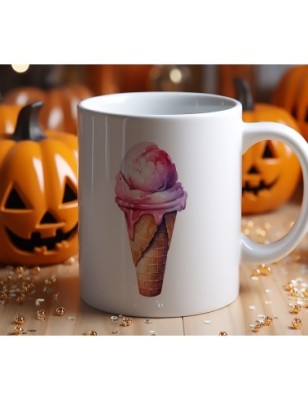 Ceramic Mug - Ice Cream - 300ml
