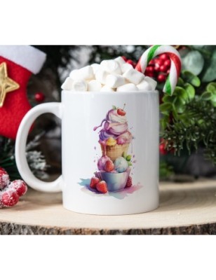 Ceramic Mug - Ice Cream - 300ml