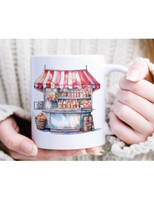Ceramic Mug - Ice Cream - 300ml