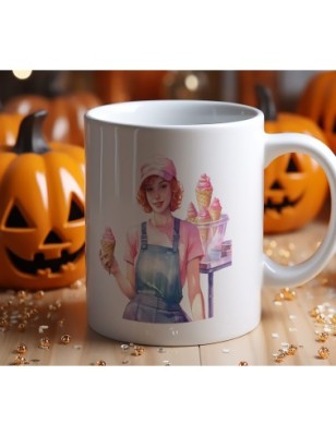 Ceramic Mug - Ice Cream - 300ml