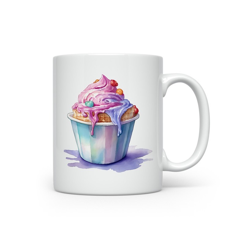 Ceramic Mug - Ice Cream - 300ml