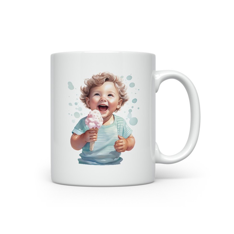 Ceramic Mug - Ice Cream - 300ml