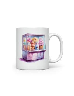 Ceramic Mug - Ice Cream - 300ml
