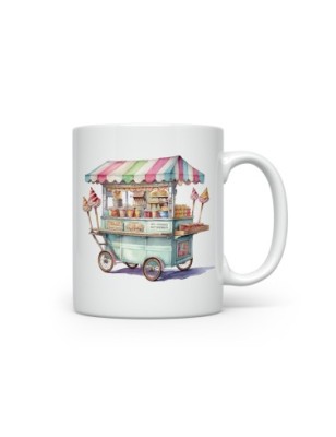 Ceramic Mug - Ice Cream - 300ml