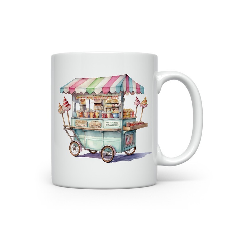 Ceramic Mug - Ice Cream - 300ml