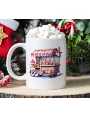 Ceramic Mug - Ice Cream - 300ml