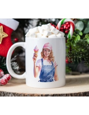 Ceramic Mug - Ice Cream - 300ml