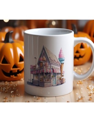 Ceramic Mug - Ice Cream - 300ml
