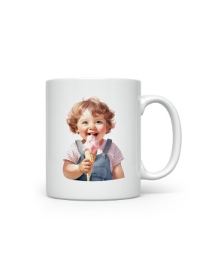 Ceramic Mug - Ice Cream - 300ml