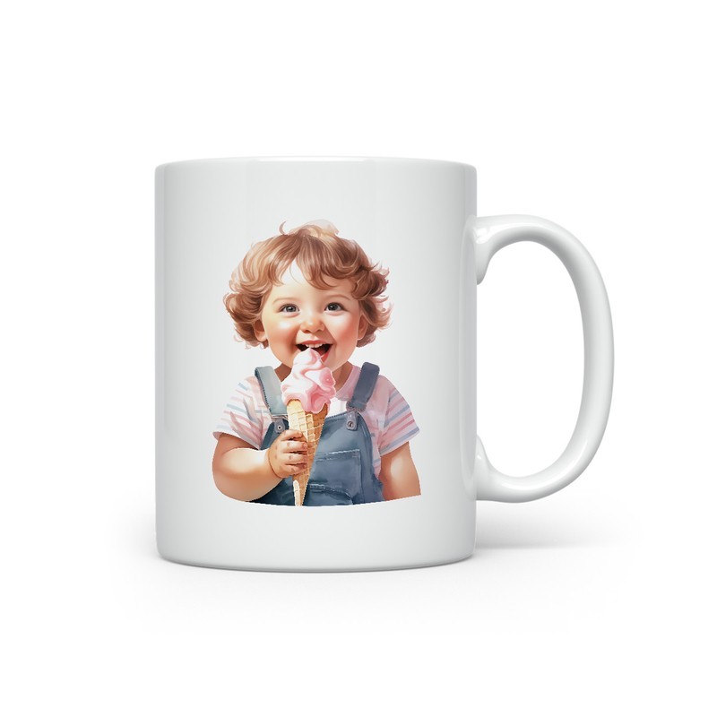 Ceramic Mug - Ice Cream - 300ml