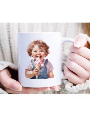 Ceramic Mug - Ice Cream - 300ml