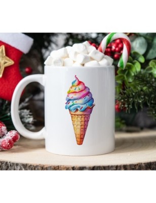 Ceramic Mug - Ice Cream - 300ml