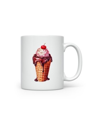 Ceramic Mug - Ice Cream - 300ml