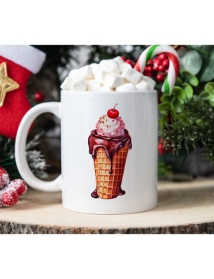 Ceramic Mug - Ice Cream - 300ml