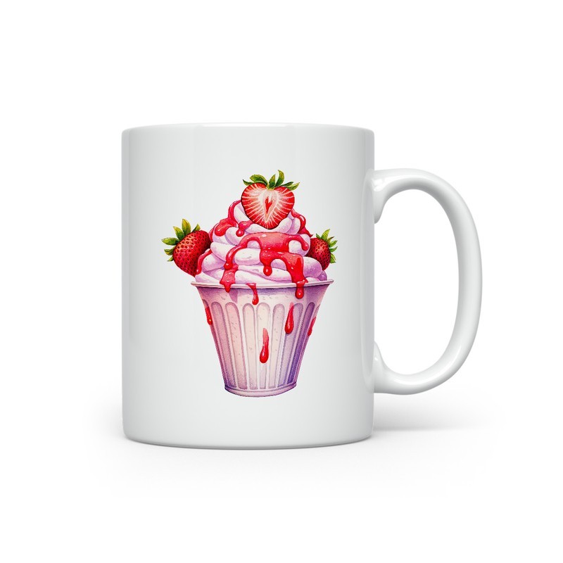 Ceramic Mug - Ice Cream - 300ml