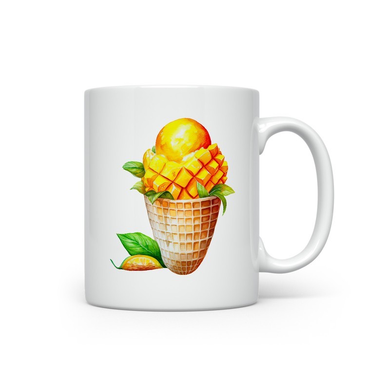 Ceramic Mug - Ice Cream - 300ml