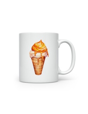 Ceramic Mug - Ice Cream - 300ml