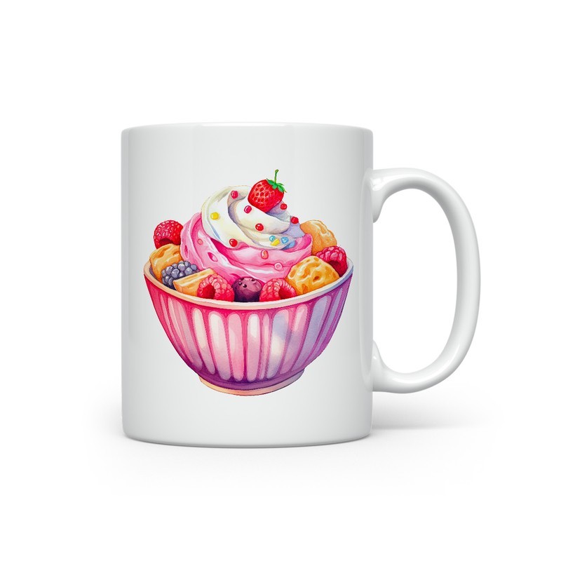 Ceramic Mug - Ice Cream - 300ml
